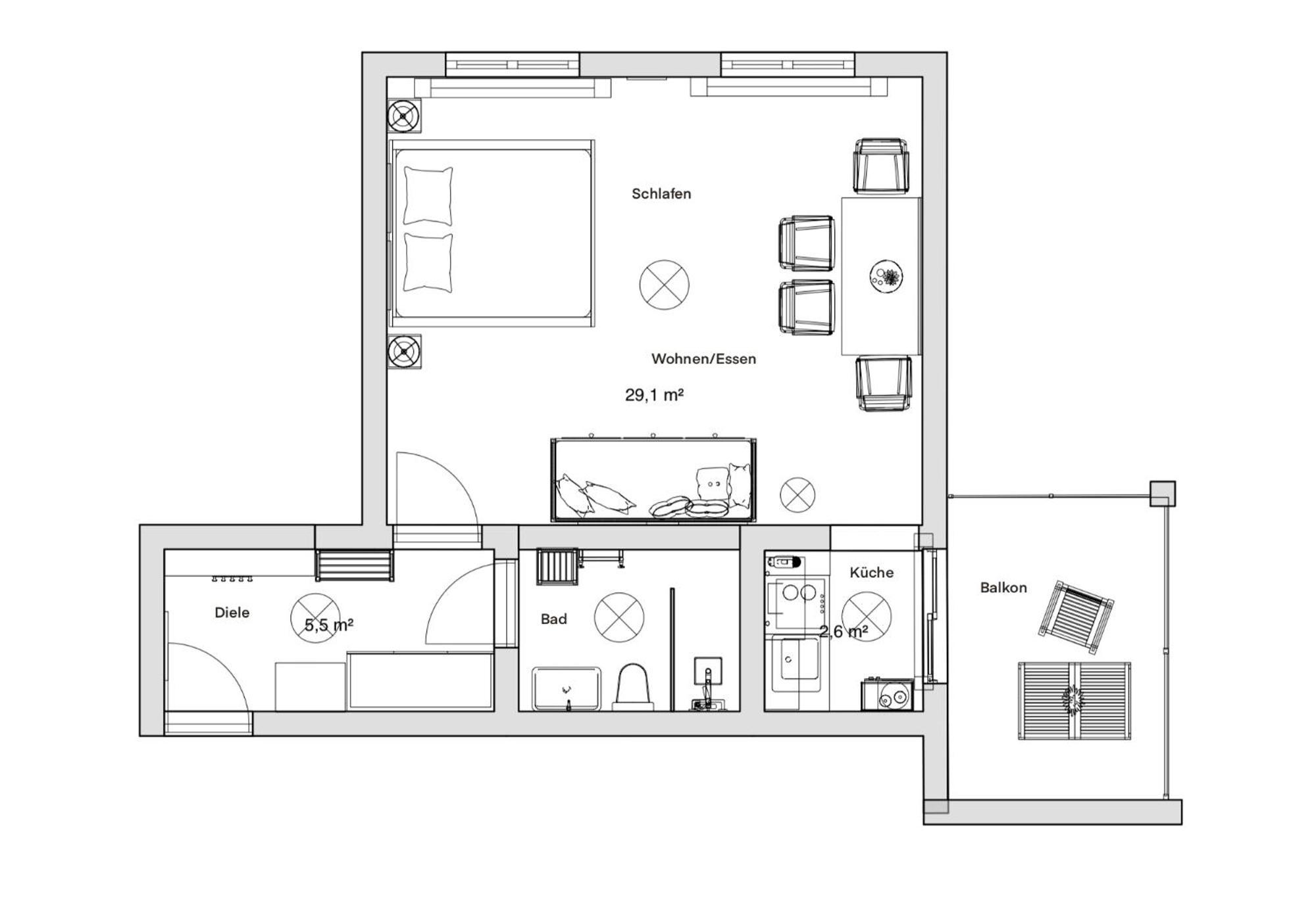 Pineapple Apartments Studio-Apartment Am Zwinger Δρέσδη Εξωτερικό φωτογραφία